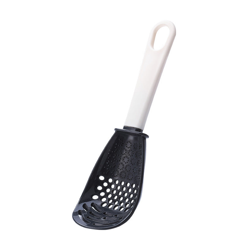 2-in-1 Multifunctional Cooking Spoon & Masher – Slotted Stir-Fry Kitchen Tool