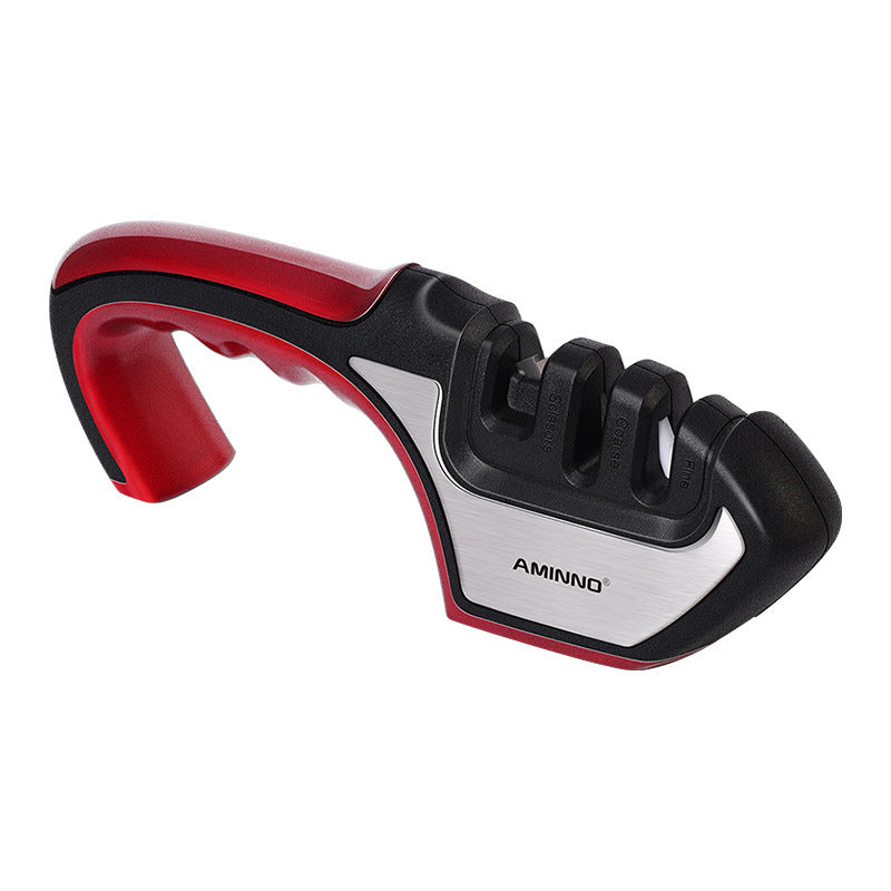 4-in-1 Multifunction Knife Sharpener – Professional Kitchen Blade Sharpening Tool