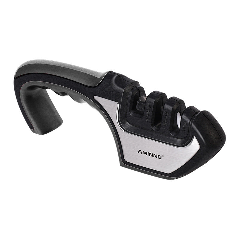 4-in-1 Multifunction Knife Sharpener – Professional Kitchen Blade Sharpening Tool