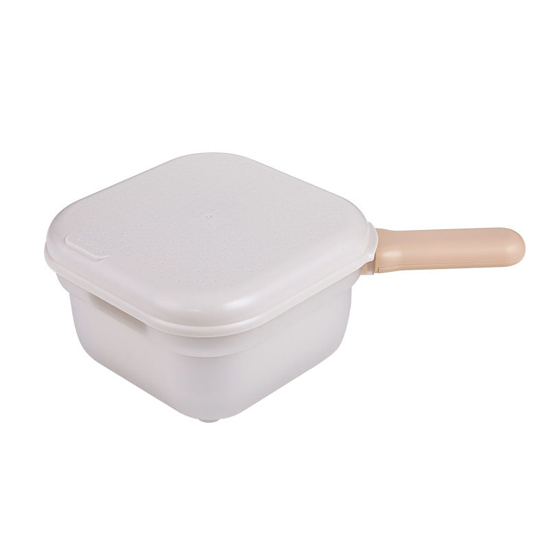 All-In-One Multifunctional Vegetable Chopper With Drain & Storage Basket